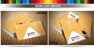 Audio Code – Business Card Template