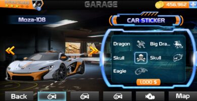 Racing Game Graphics CxS – GUI Skin 3