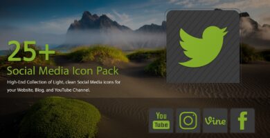 Social Media – Icon Pack