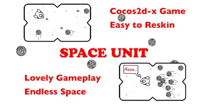 Space Unit – iOS Game Source Code