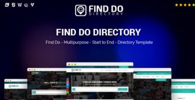 Find Do Multipurpose HTML5 Directory Template