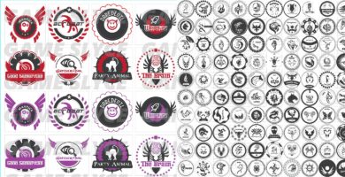 Achievement Seals 114 Icons Pack