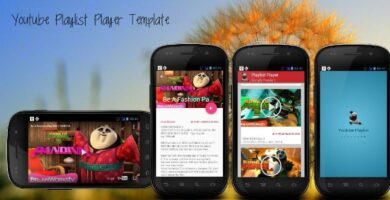 Youtube Playlist Player – Android App Template