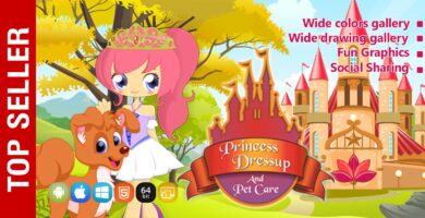 Princess Dress Up – Unity Source Code