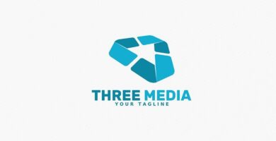Three Media – Logo Template