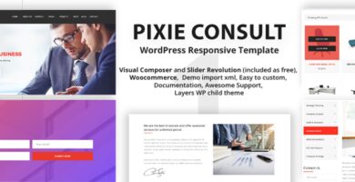 Pixie Consulting – WordPress Responsive Theme