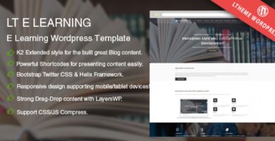 LT eLearning –  School WordPress Theme