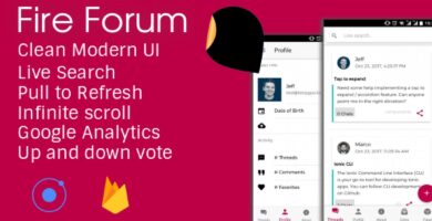 Fire Forum – Ionic Firebase Forum App Source Code