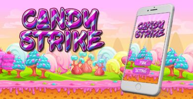 Candy Strike – Buildbox Game Template