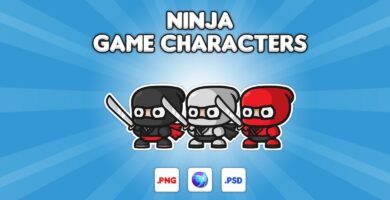 Ninja Chibi Characters
