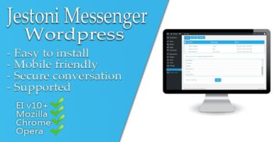 Jestoni Messenger – WordPress Plugin