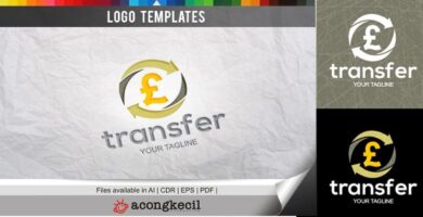 Transfer Pounds – Logo Template