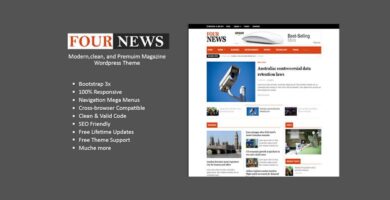 FourNews – WordPress Magazine Theme