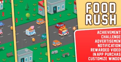 Food Rush – Complete Unity Project