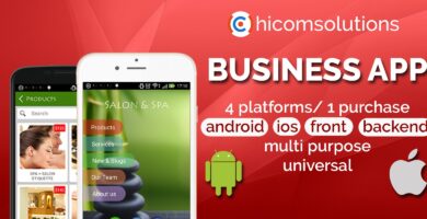 Business App – Android iOS App Templates