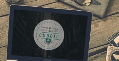 Cuboid – Coming Soon HTML Template