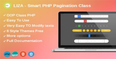Liza – Smart PHP Pagination Class