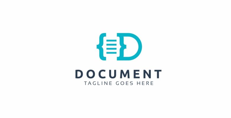 Document D Letter Logo