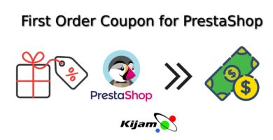 Add First Order Coupon For PrestaShop