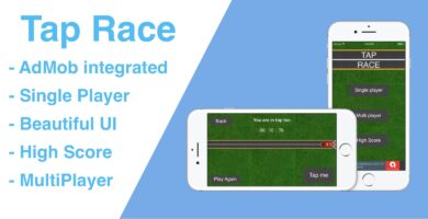 Tap Race – iOS Game Source Code