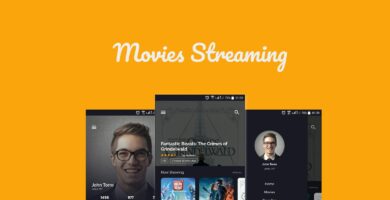 Movie Streaming App Ionic Theme