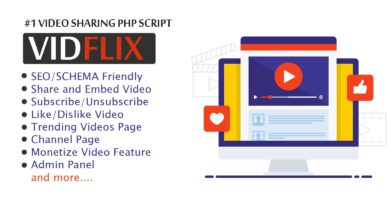Vidflix – Video Sharing Platform PHP