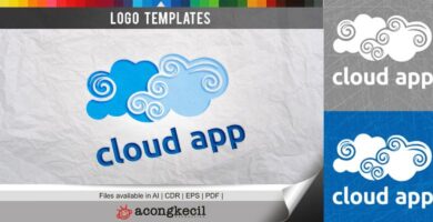 Cloud App – Logo Template