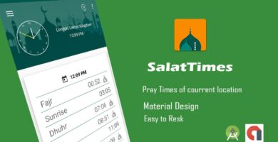 SalatTimes – Android Studio Template
