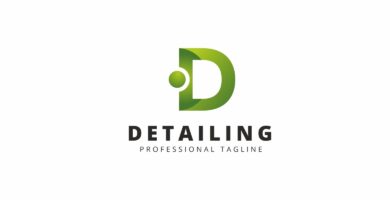 Detailing D Letter Logo
