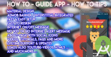 How To Guide App – Android Source Code