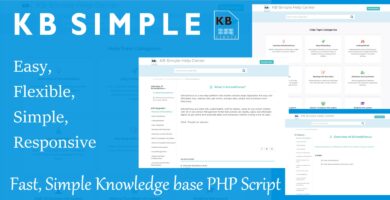 KB Simple – Knowledge-Base PHP Script