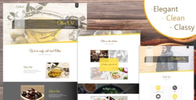 Olive Zaitun – HTML Website Template