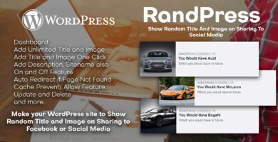 RandPress WordPress Plugin