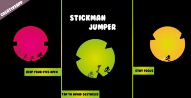 Stickman Jumper – Buildbox Template