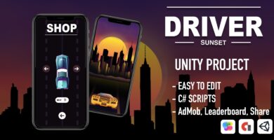 Sunset Driver – Unity Project