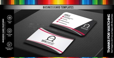 Simple Professional Business Card Design – Style 2