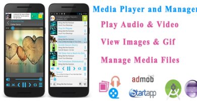 Media Player And Manager – Android Source Code