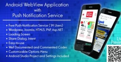 Android Webview Application Template