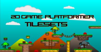 2D Game Platformer Tilesets
