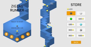 ZigZag Runner – Unity Game Source Code