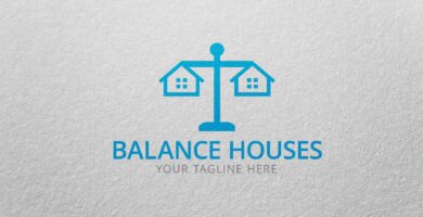 Balance Houses – Logo Template