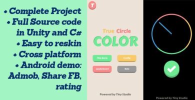 True Circle Color – Unity Source Code