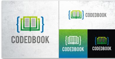 Coded Book – Logo Template