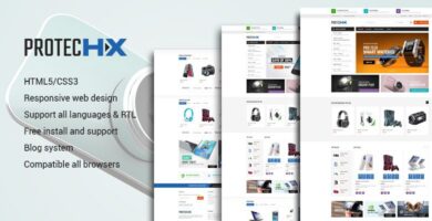 Proteus HX – Tech Store PrestaShop Theme