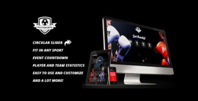 Multisports Landing Page – HTML Template