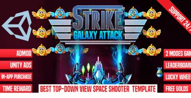 Strike Galaxy Attack – Unity Template