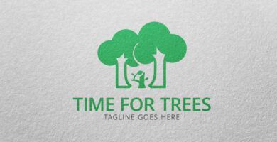 Time For Trees – Logo Template