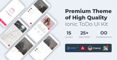 ToDo – Premium UI Kit Theme – Ionic 3