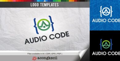 Audio Code – Logo Template