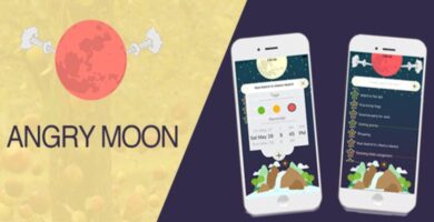 Angry Moon – To do list App Template